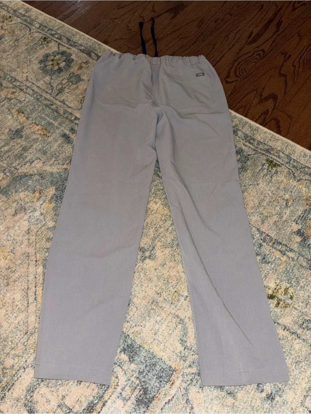 Men's Light Gray FIGS scrub pants